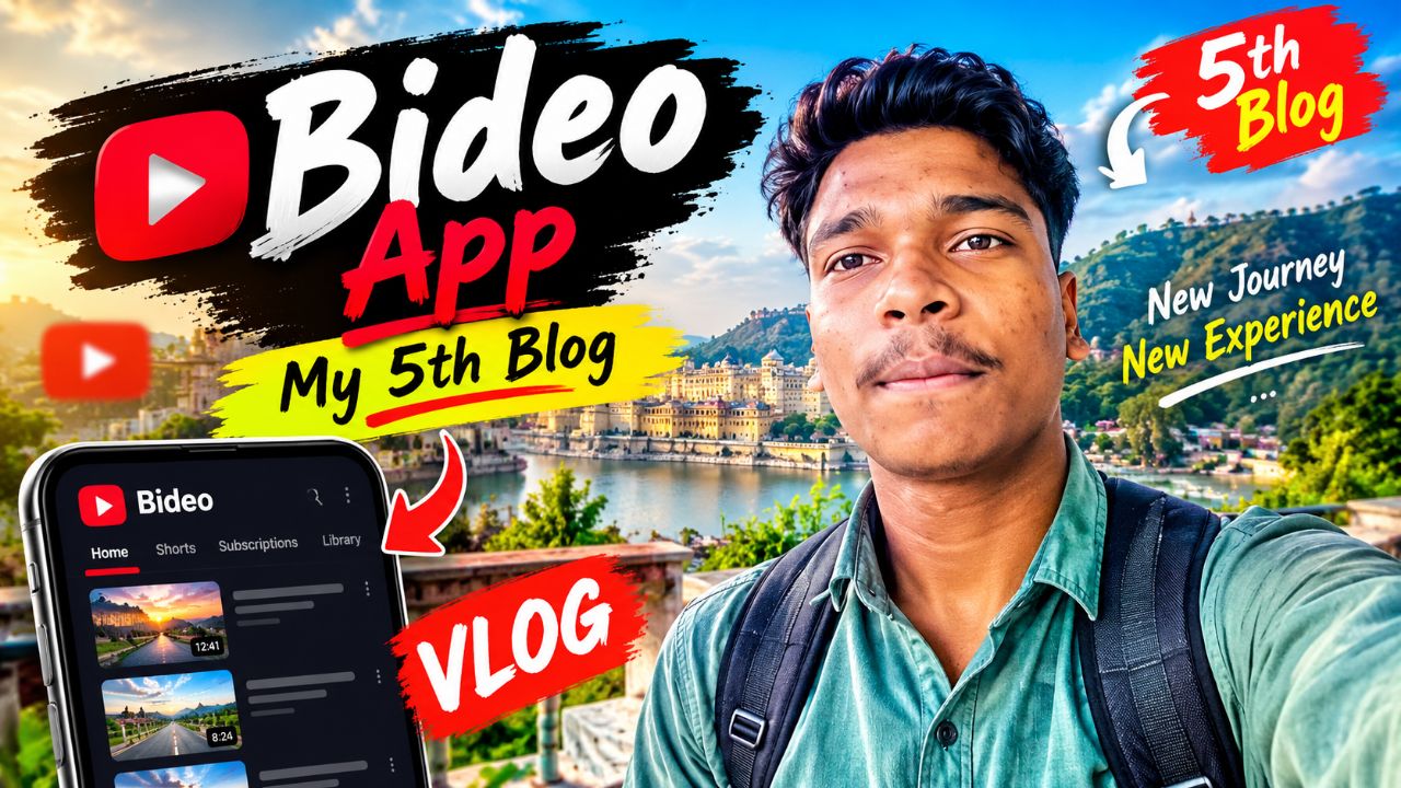 My 6th Vlog 🔥 | Bideo App Ka Naya Experience | New Journey ❤️