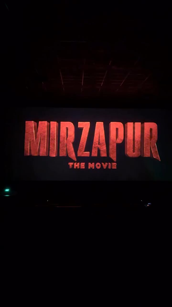 Mirzapur movie