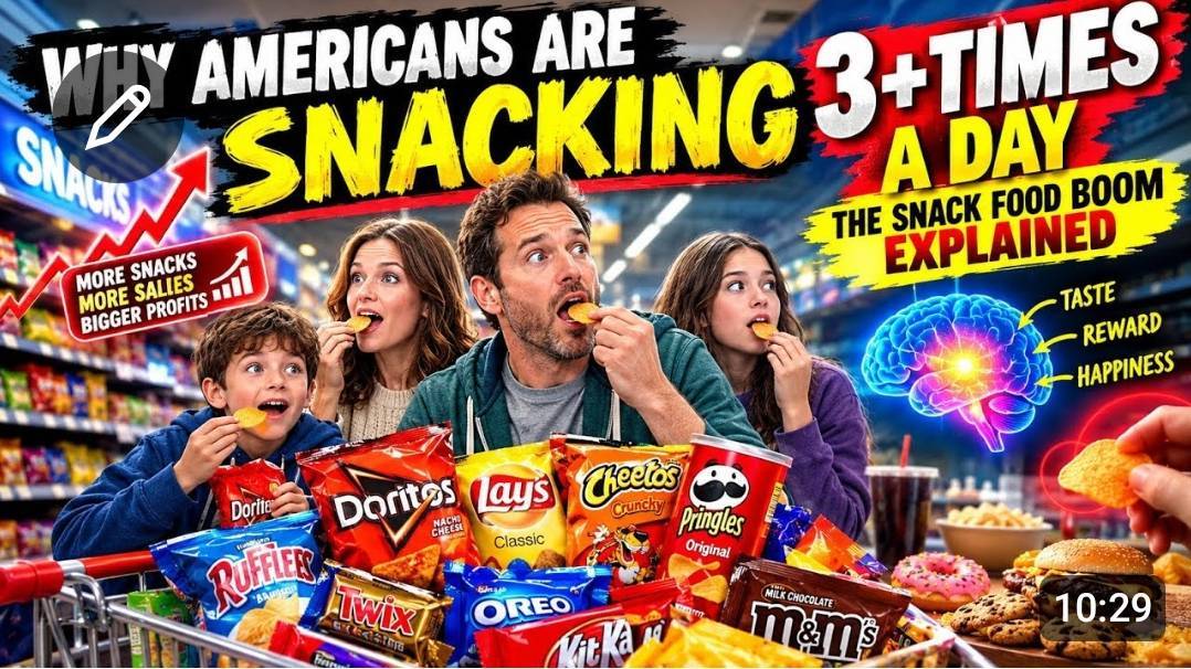 Why Are Americans Snacking So Much? The Snack Boom Explained