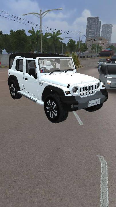 Mahindra Thar Roxx car driving game for android phone #shorts