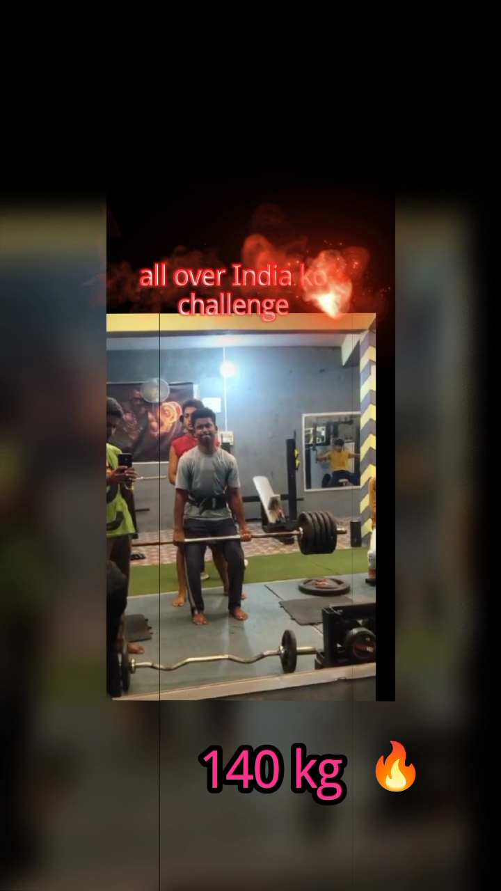 कौन मारेगा 140KG Deadlift? 😈 | All India Challenge