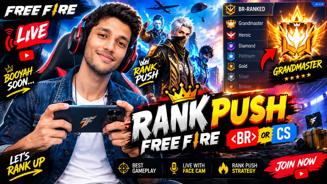 Free fire BR-CS Rank push