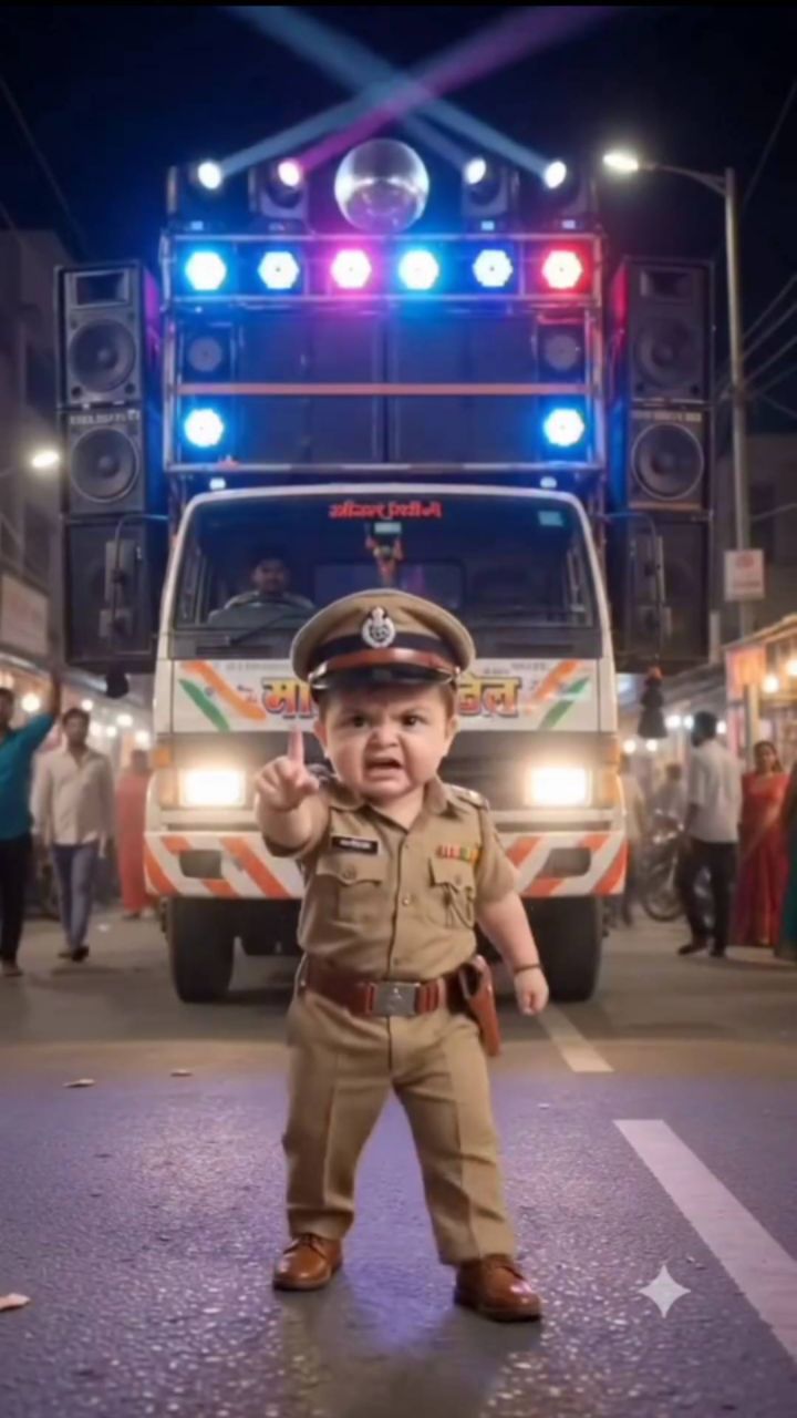 ​जब छोटे बच्चों के सामने DJ बज जाए! 🎧👶
