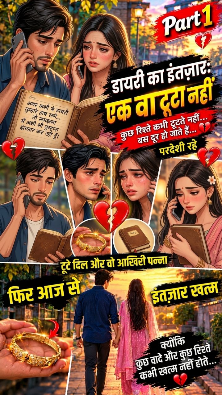 एक पुरानी डायरी… और 10 साल पुराना प्यार सामने आ गया ❤️🥺 | Heart Touching Love Story