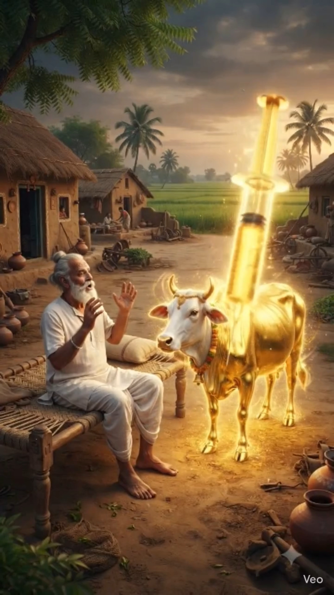 🐄✨ सोने की गाय का चमत्कार! 🔱🙏