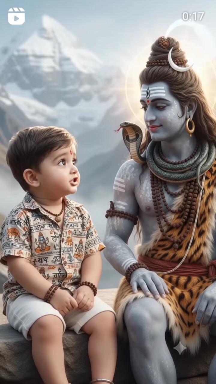 Shiv ji or nenne bhakt 😍
