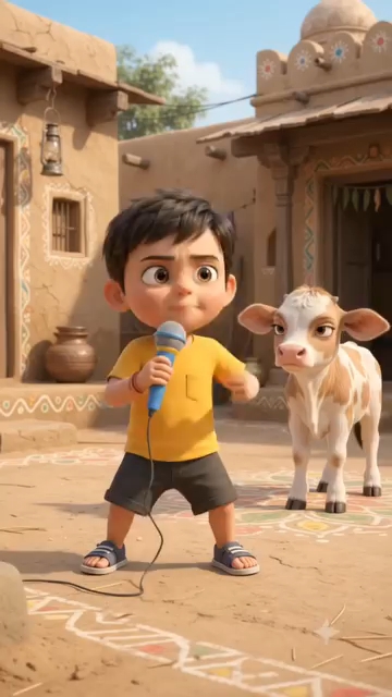 बच्चा और बछड़ा की मस्ती 😂🤣
इन दोनों की जोड़ी देखकर हँसी नहीं रुकेगी!