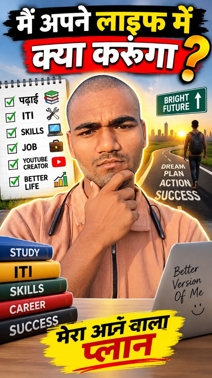 Mai Apane life me kya krunga #iti #stundent