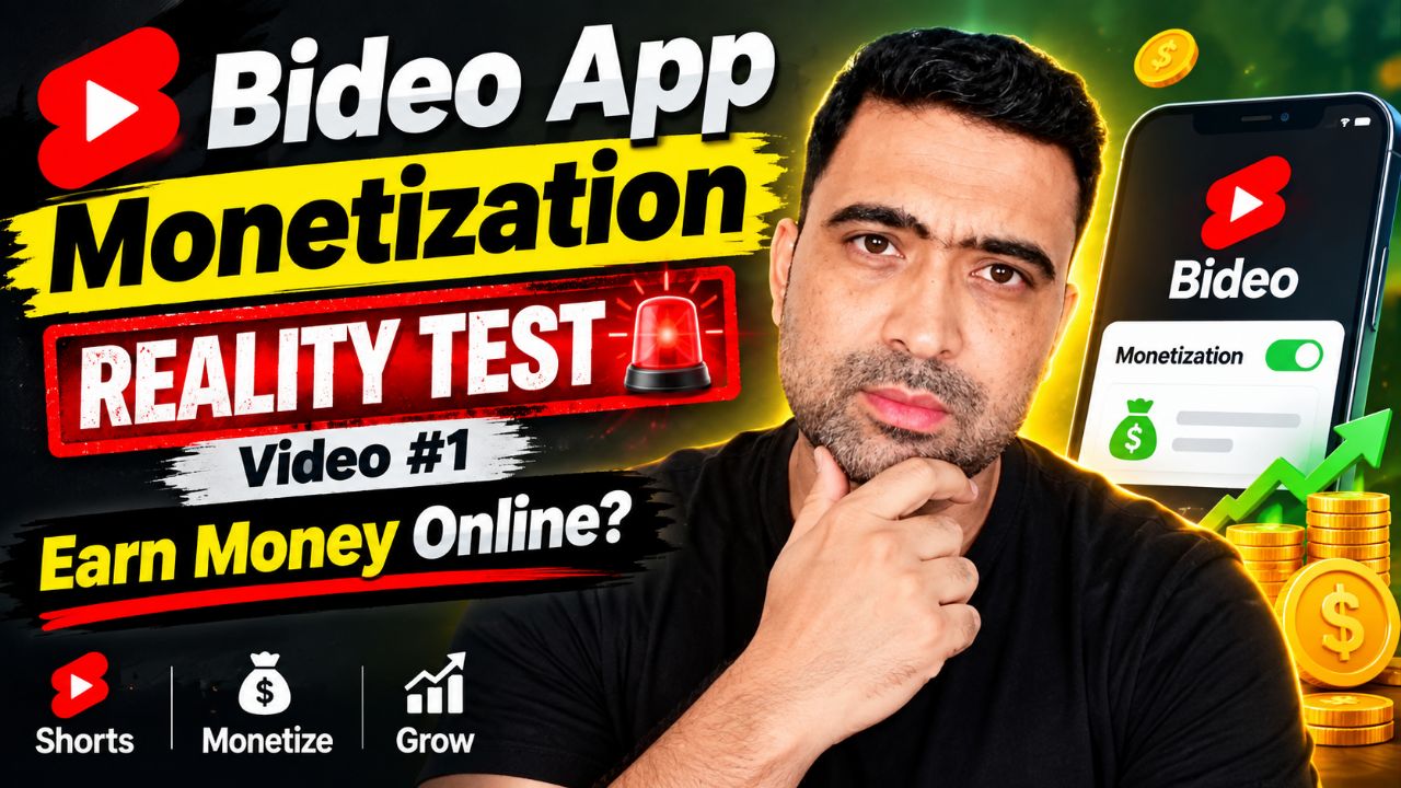 Bideo App Monetization Reality Test 🚨 Video #1 | Earn Money Online?