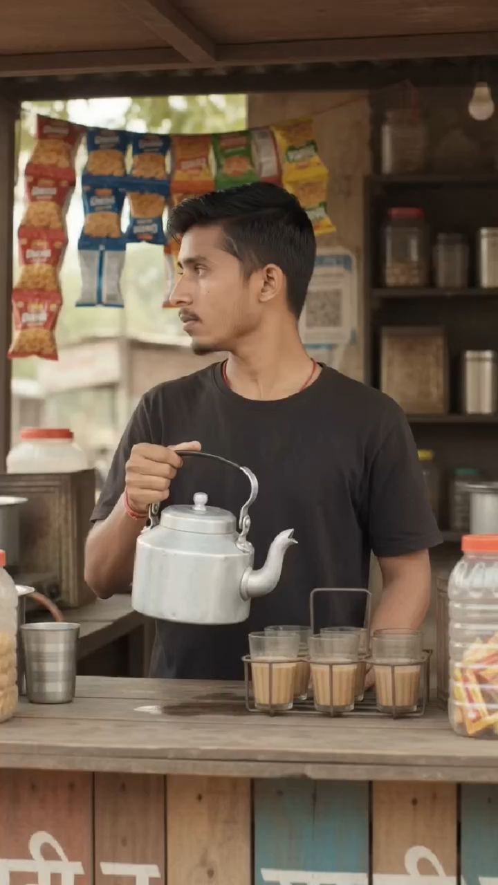 Ai se chai banwa diya 🤭