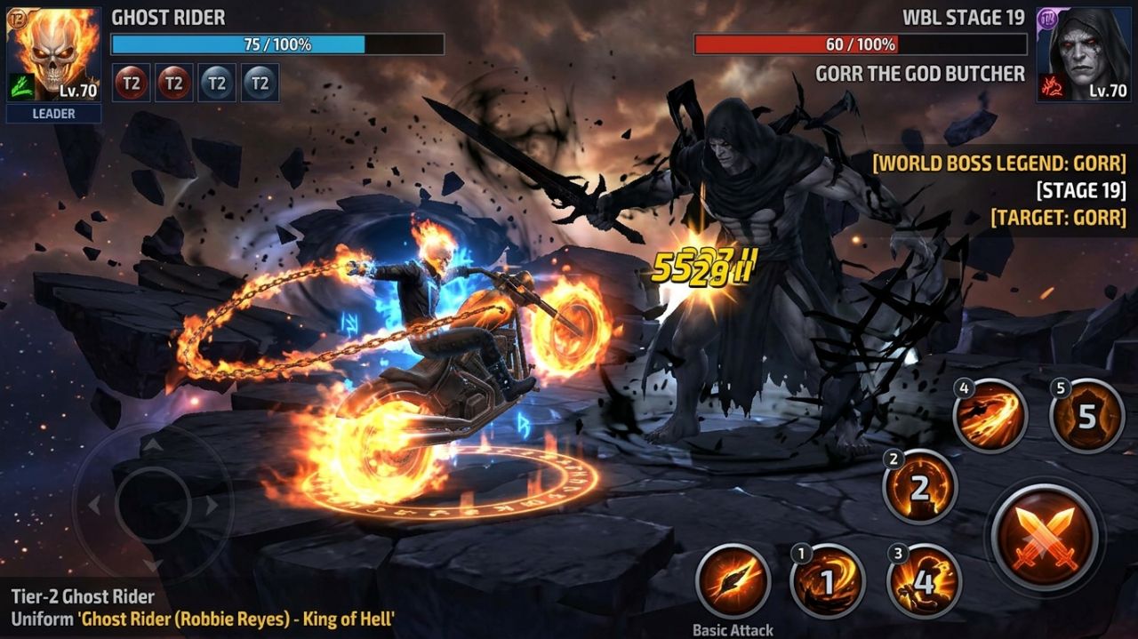 Would you try Gorr Stage 19 with Ghost Rider without T3/T4 skills?
