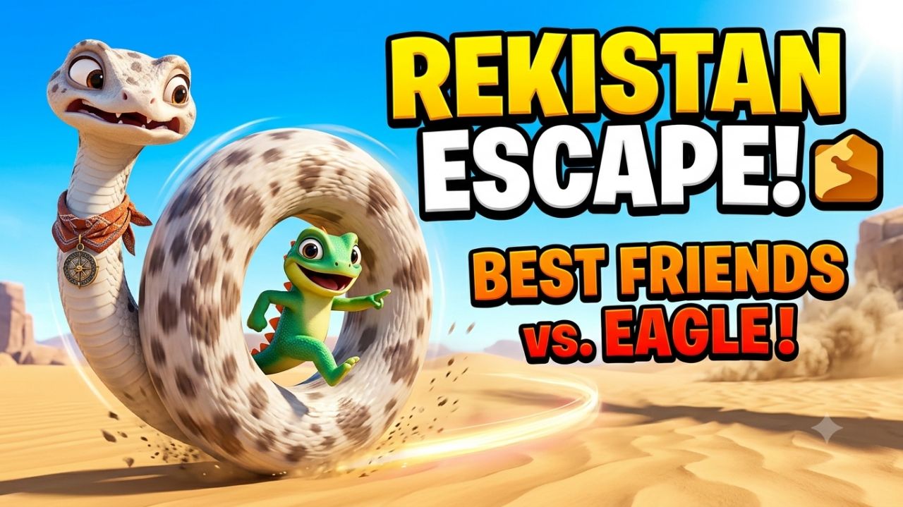 Jab Snake Ban Gaya Supercar! 😱 Best Friends Desert Escape 🔥