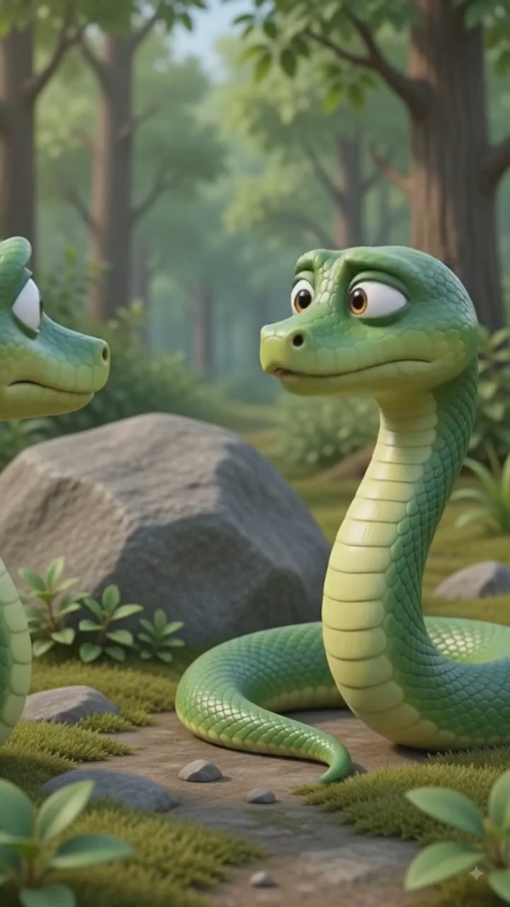 Snake talk snake comedy