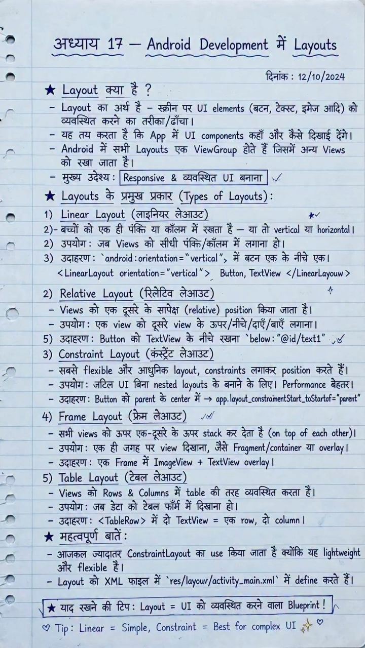 Coading handwriting notes