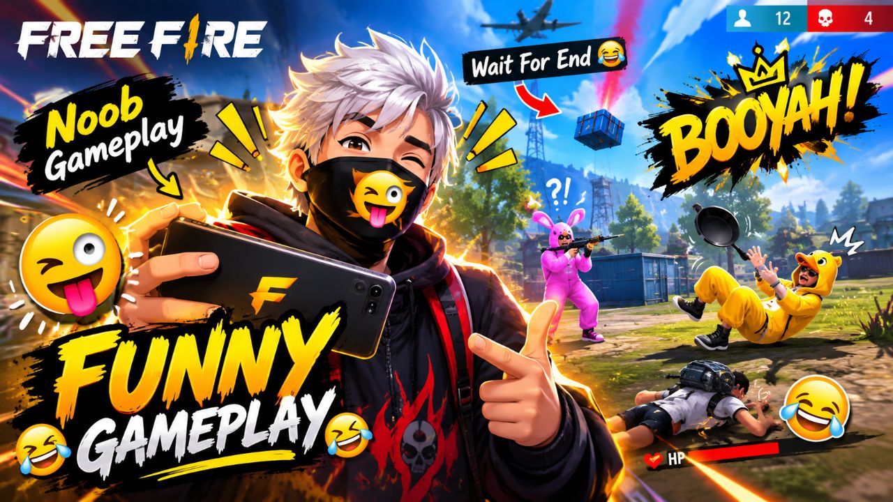 Free Fire funny 🤣🤣 Gameplay 🔥🔥💀💀