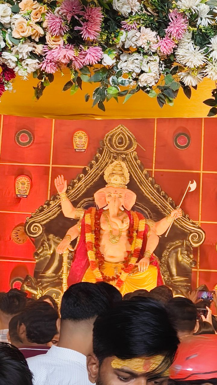 Ganpati bappa puja ranchi men road jharkhand