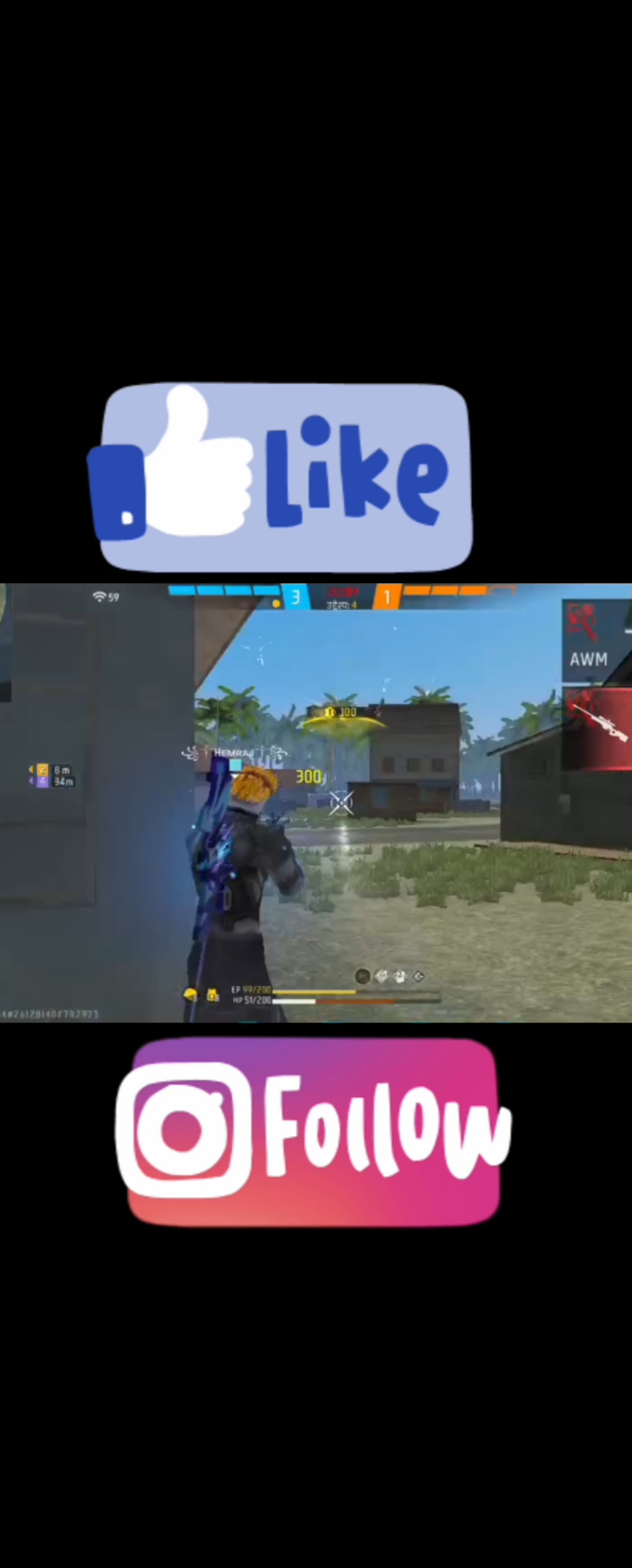 🎯 टाइटल
AWM से 1v4 क्लच 🔥 चारों को अकेले कर दिया OUT 😈
Like and follow