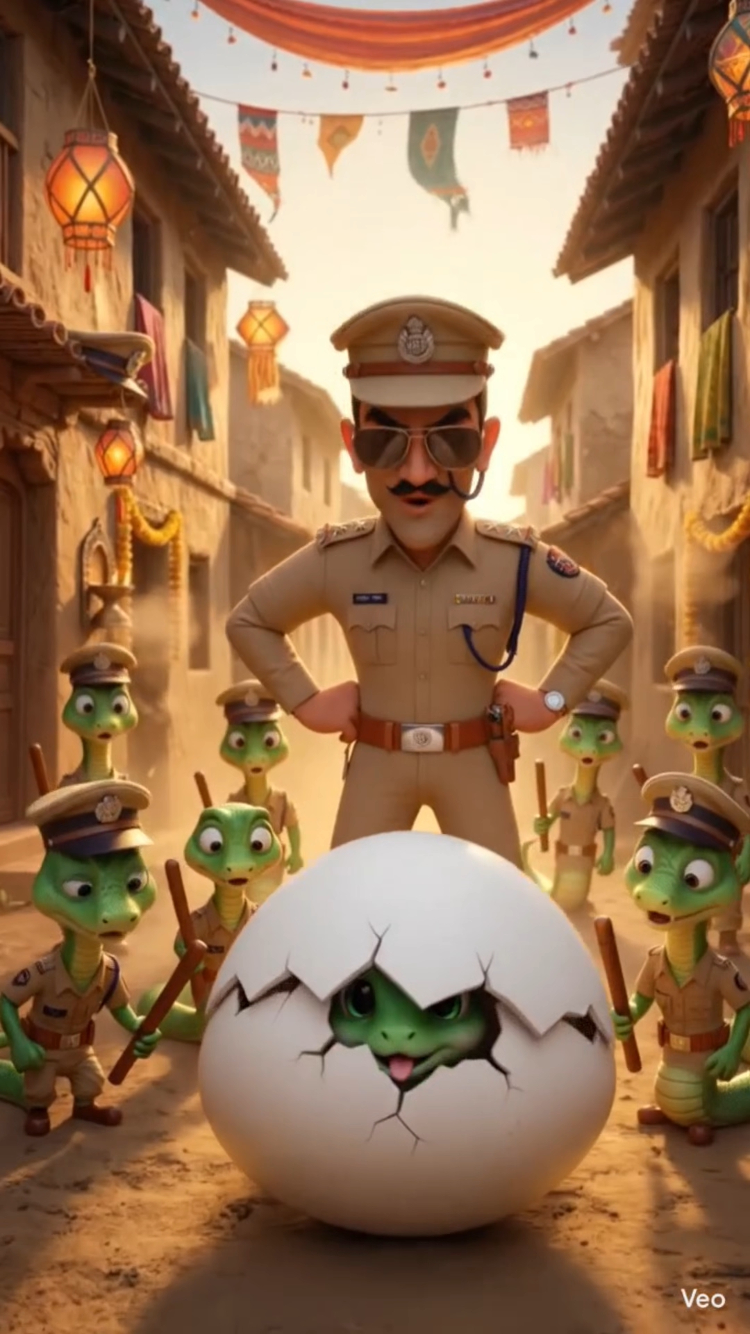 The snake police squad welcoming 🐍✨
