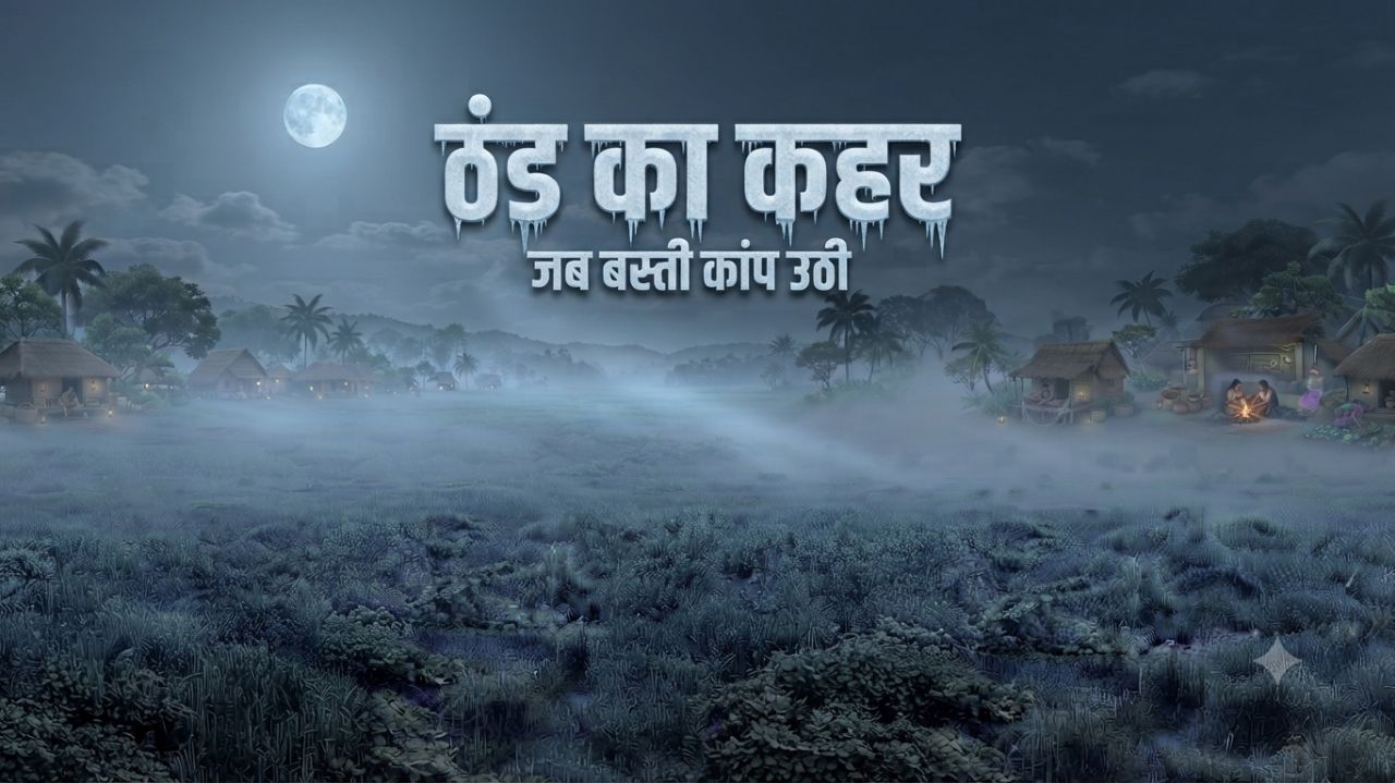 ठंड का कहर जब बस्ती कांप उठी