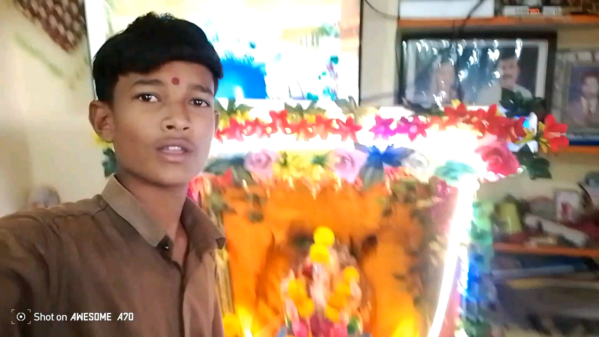 Ganpati Bappa low amount decoration