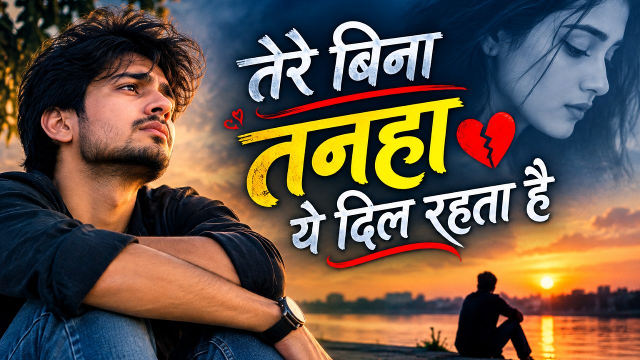 तेरे bina tanha ye dil rahta hai. Hindi song