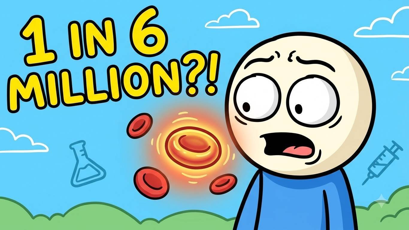 Golden blood the 1in 6 million mystry