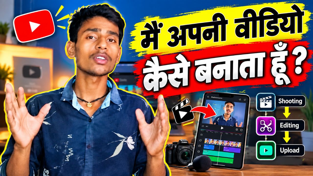 में अपनी वीडियो कैसे बनाता हूं ❓| 🤔🤔 #mpexplore #techvideo