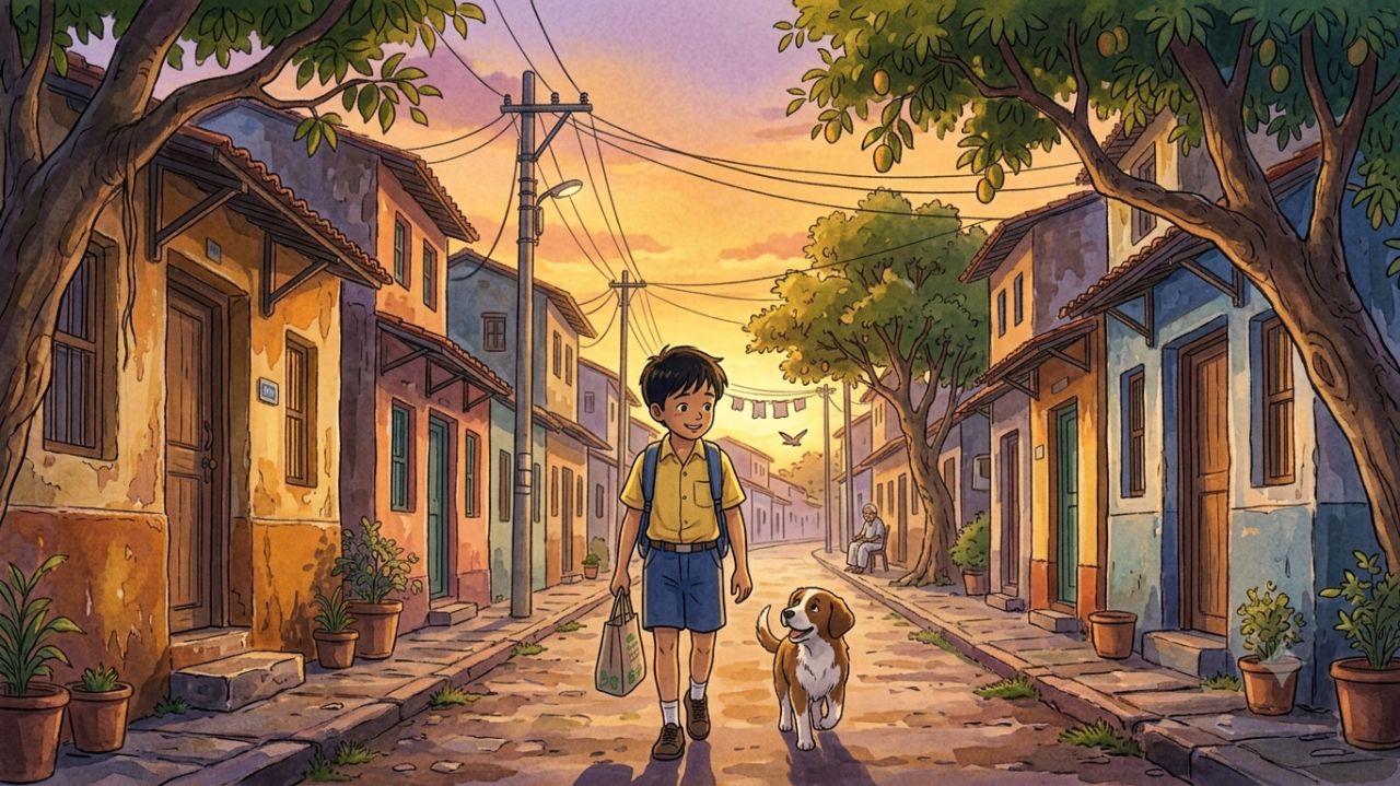 “Gali Ka Chota Sa Dost 🐶❤️”