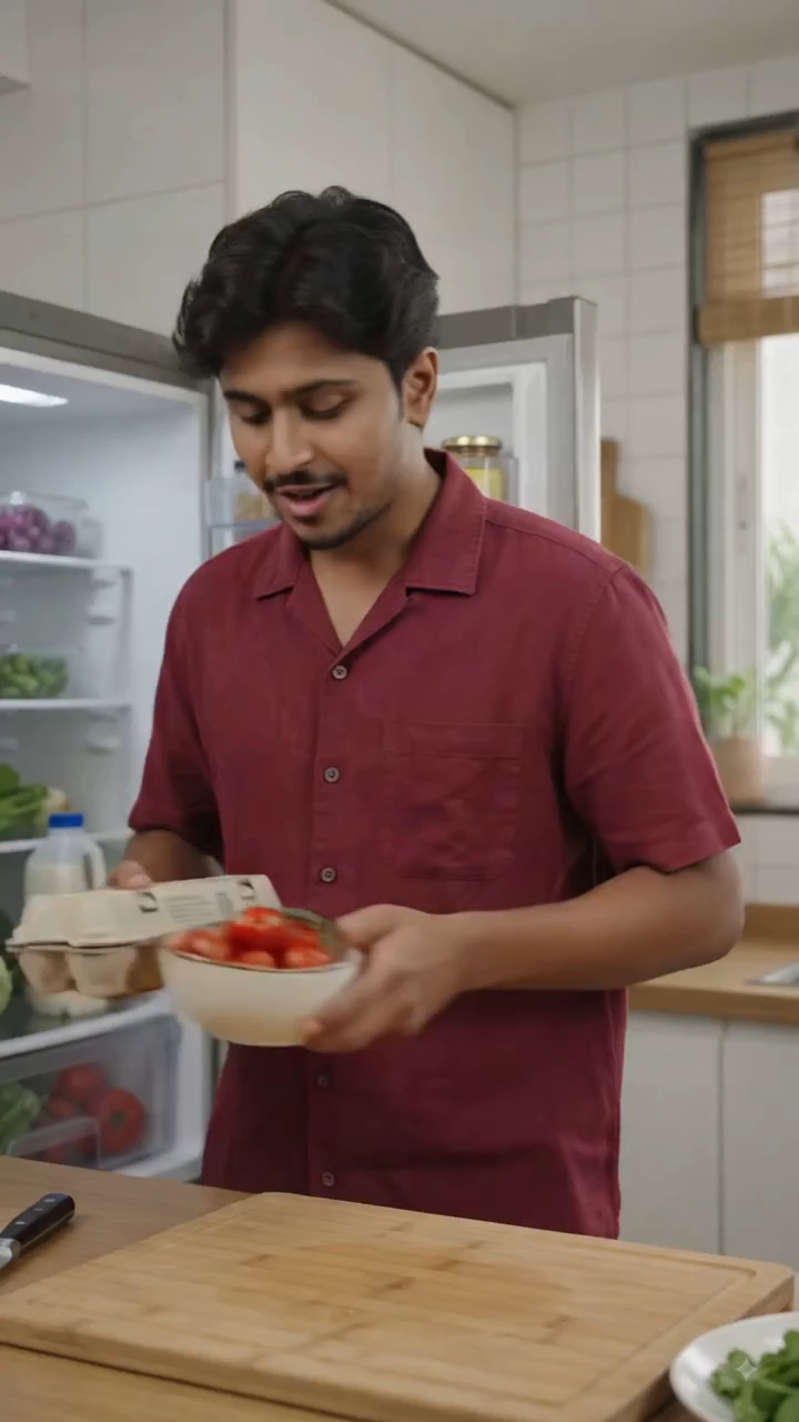 Cooking vlog  video