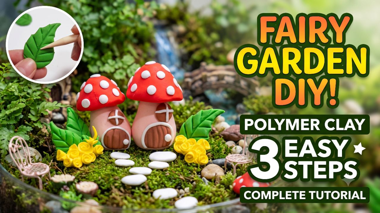 Art-O-Craft Ex06 ✨ DIY Fairy Garden | Magical Miniature Garden at Home 🌿🏡