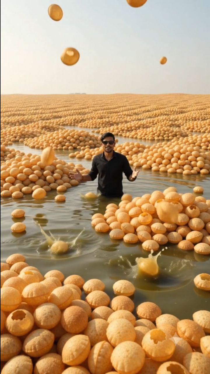 Ai golgappa world video