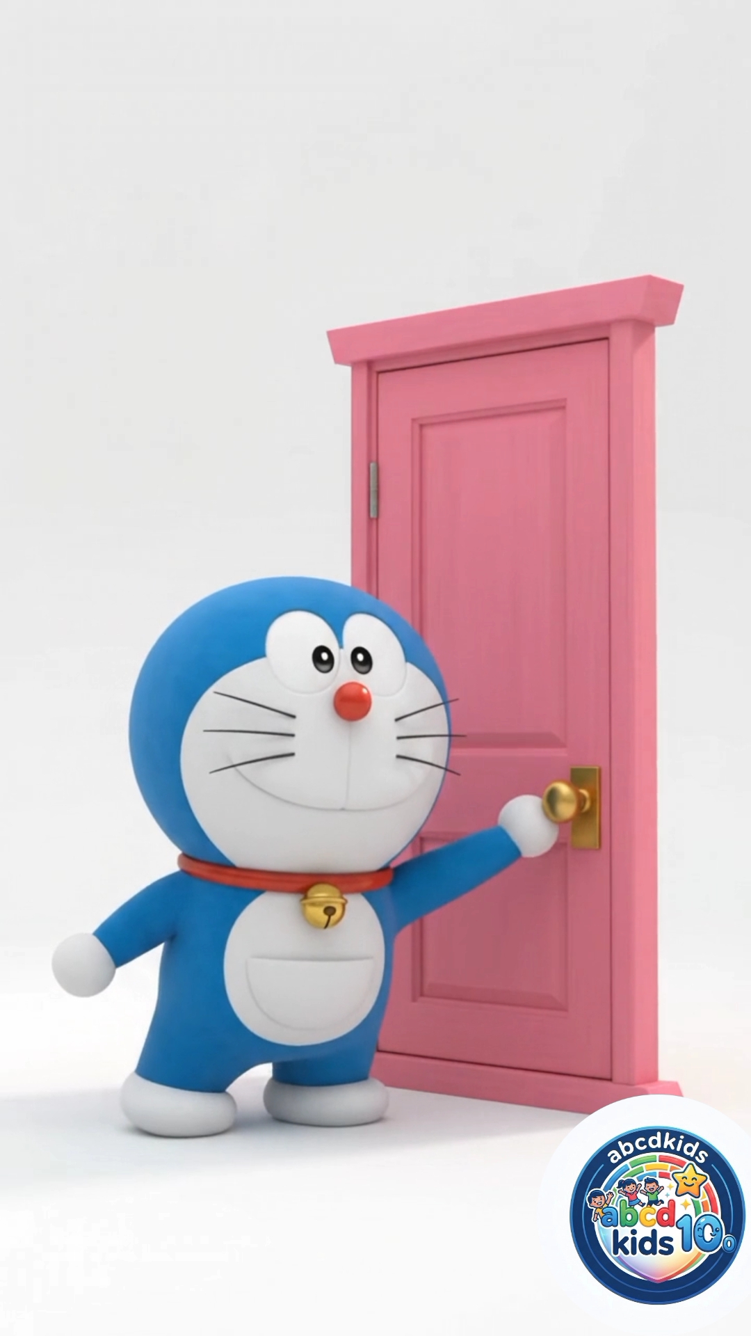 Doraemon's Anywhere Door Magic! 🚪🍎 #shorts #abcd