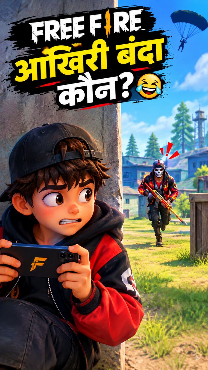 Free Fire में आखिरी बंदा कौन निकला 😂🔥 | AI Funny Video #shorts
