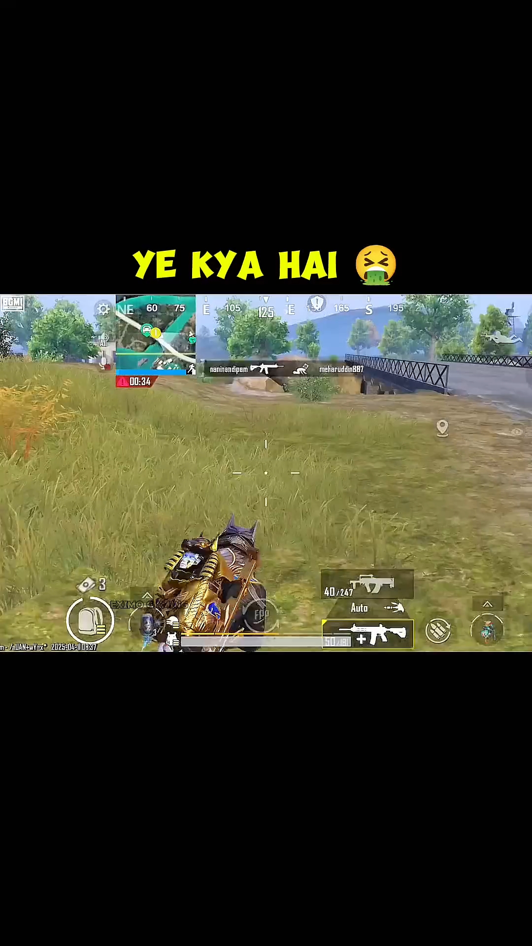 BGMI game play ▶️