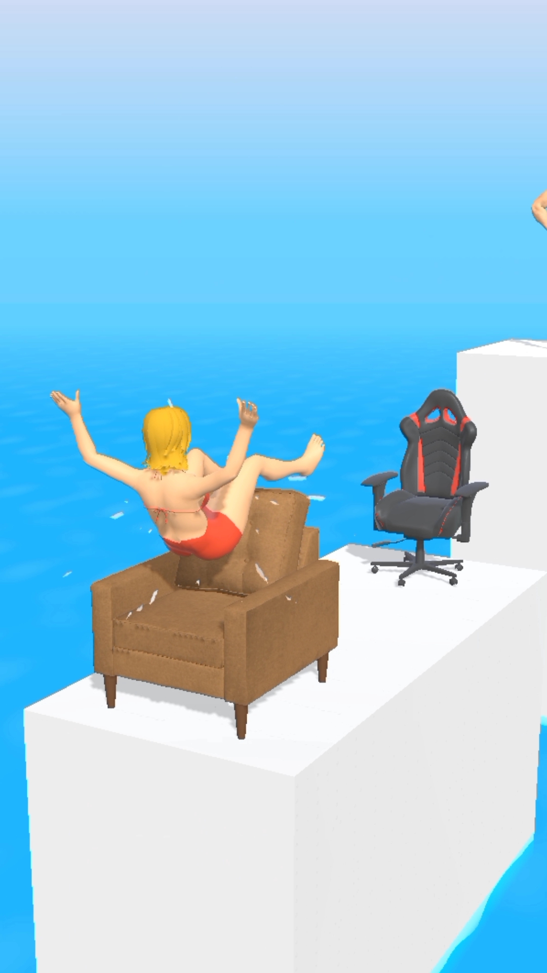 Squeezy Girl Fun Reverse Jumping Gameplay