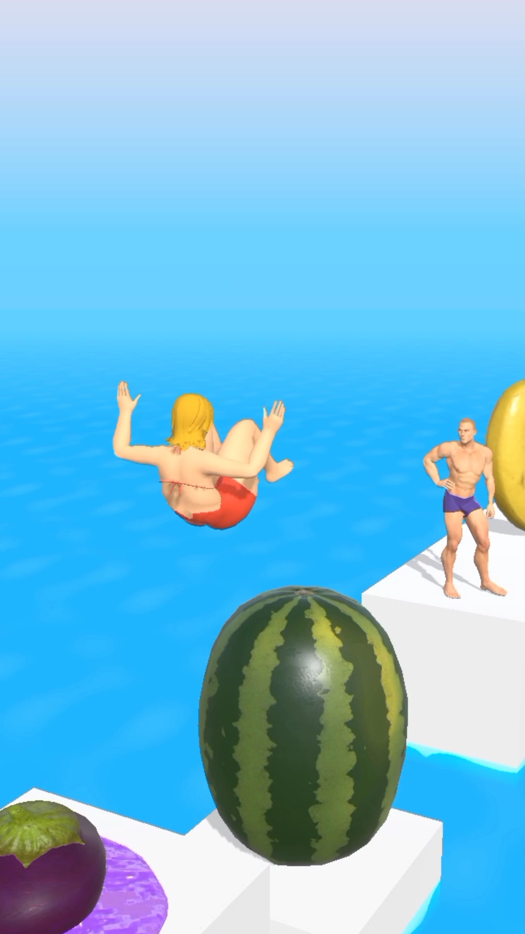 Squeezy Girl Fun Reverse Jumping Gameplay