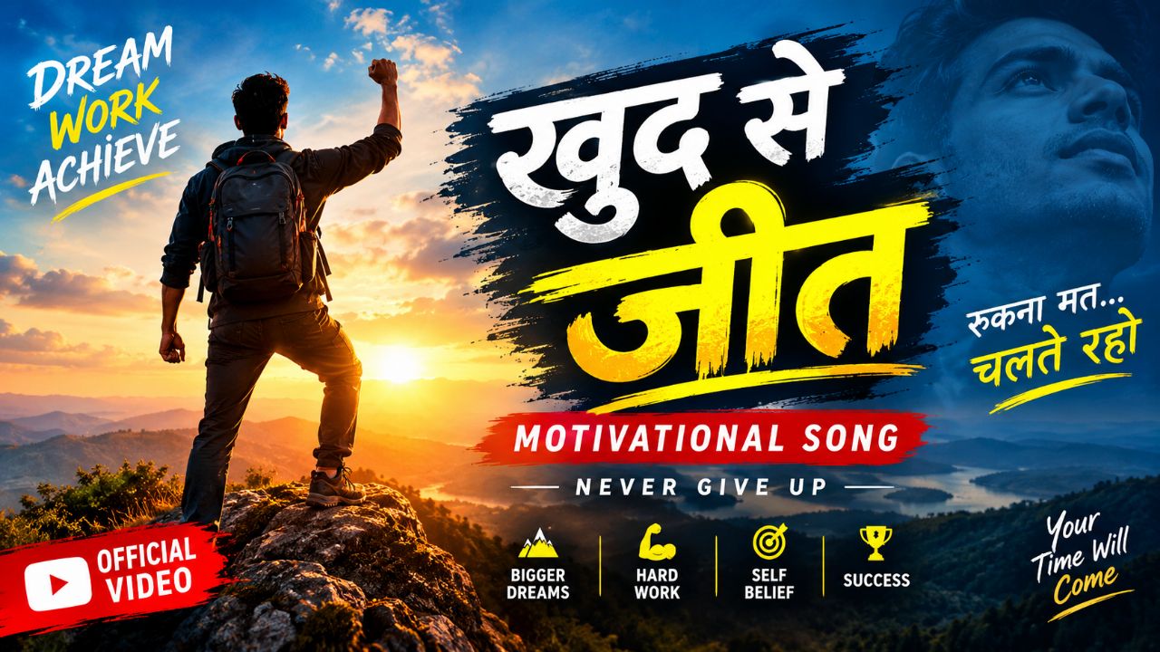 Khud Se Jeet | Motivational Hindi Song | Never Give Up | Powerful Inspirational Song