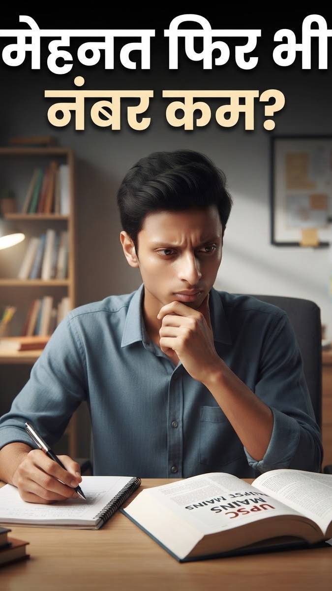 UPSC में मेहनत के बाद भी नंबर क्यों नहीं आते? #UPSC #UPSCMotivation #CivilServies