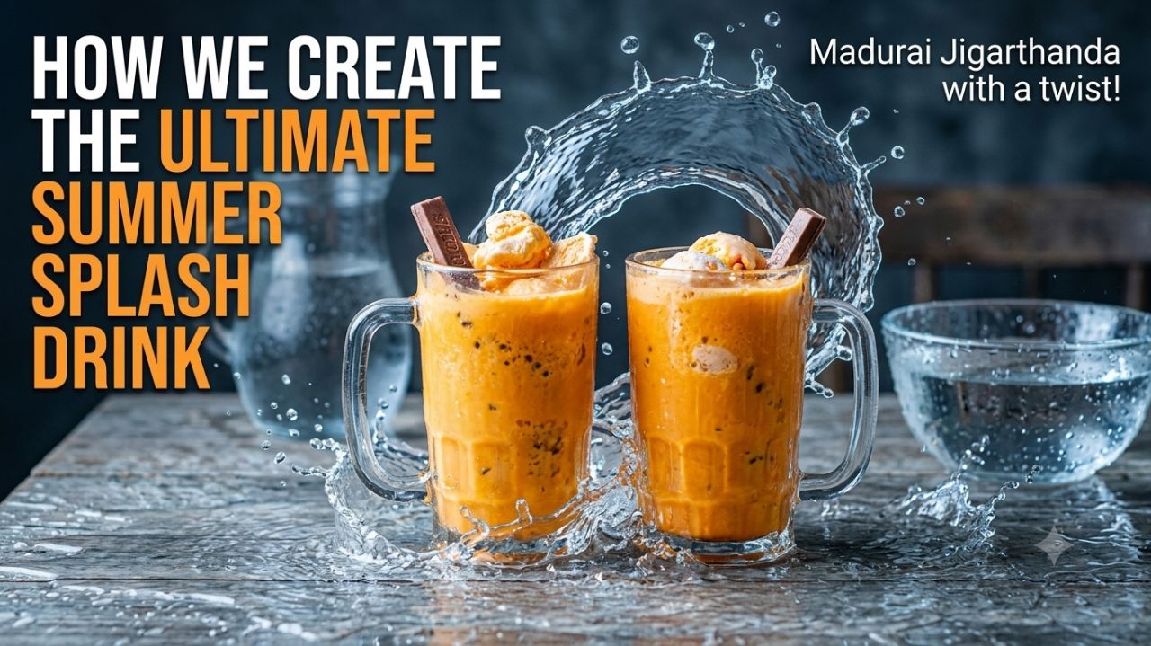 Madurai Famous Jigarthanda With A Twist! 🍹 | Ultimate Summer Drink