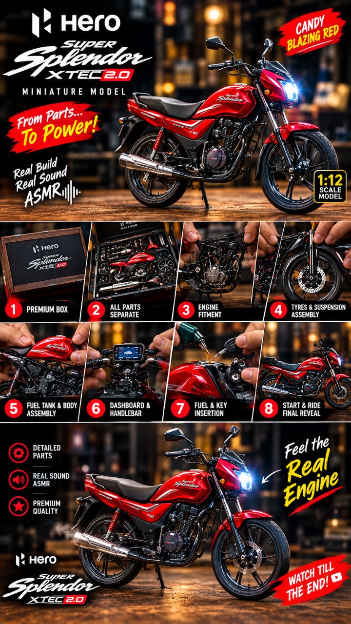 Mini Hero Splendor video