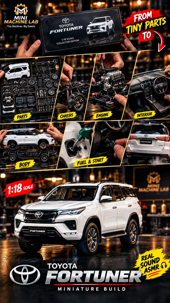 Miniature Fortuner carfts