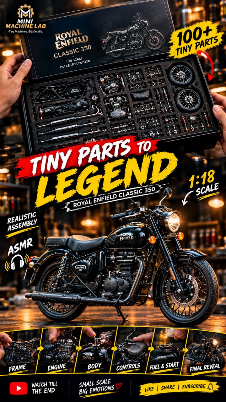 Mini Royal Enfield , crafts