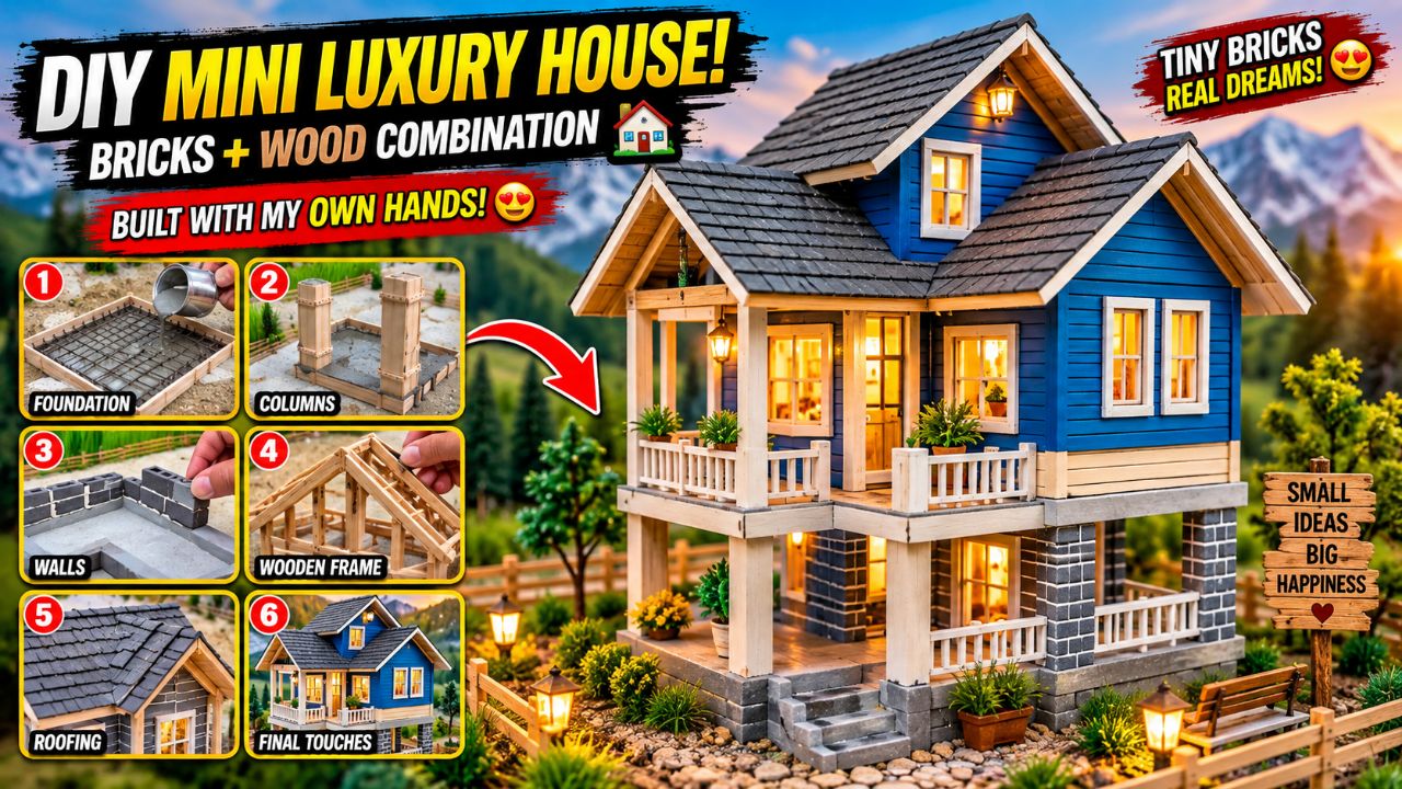 DIY  mini Luxury House