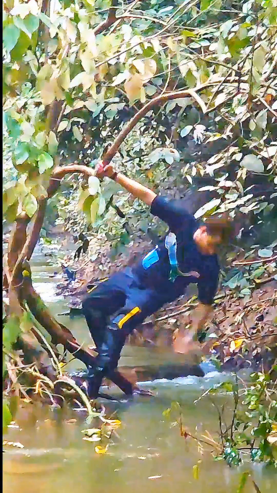 Jungle mein aane ke bad pakda bhoot Pani wala 😂