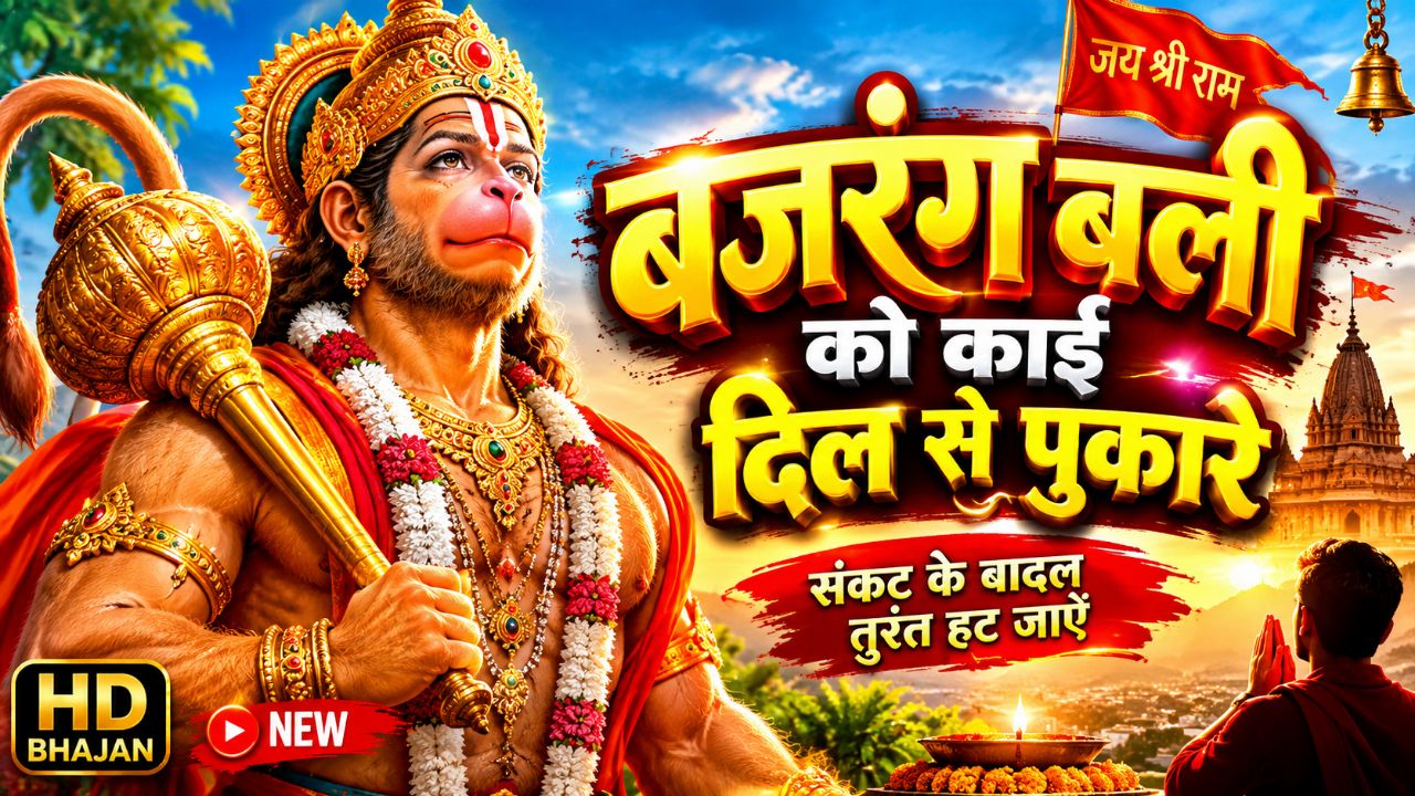 #🚩 जय बजरंग बली 🚩 | संकट हरने वाले हनुमान | जय श्री राम | Hanuman Bhakti Song SONG-8532 ll