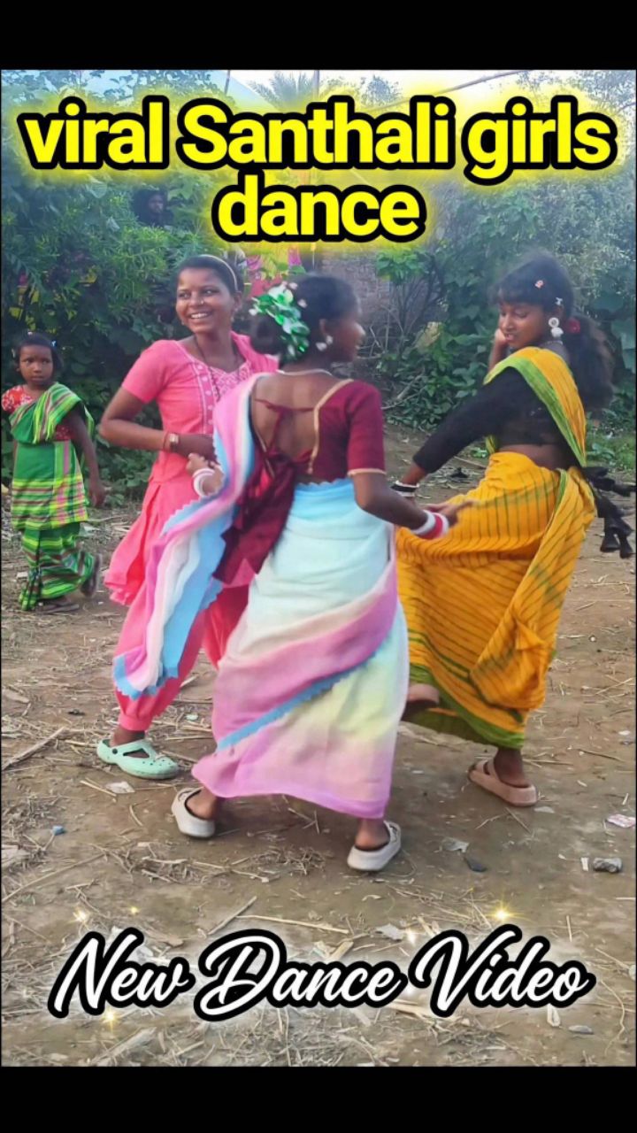 New Santhali viral girl dance 💃2026