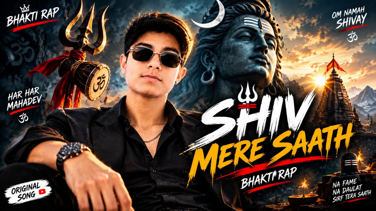 🔱 SHIV MERE SAATH | Bhakti Rap | Har Har Mahadev | Om Namah Shivay | Mahadev Rap 2026 🔥 | #bideo