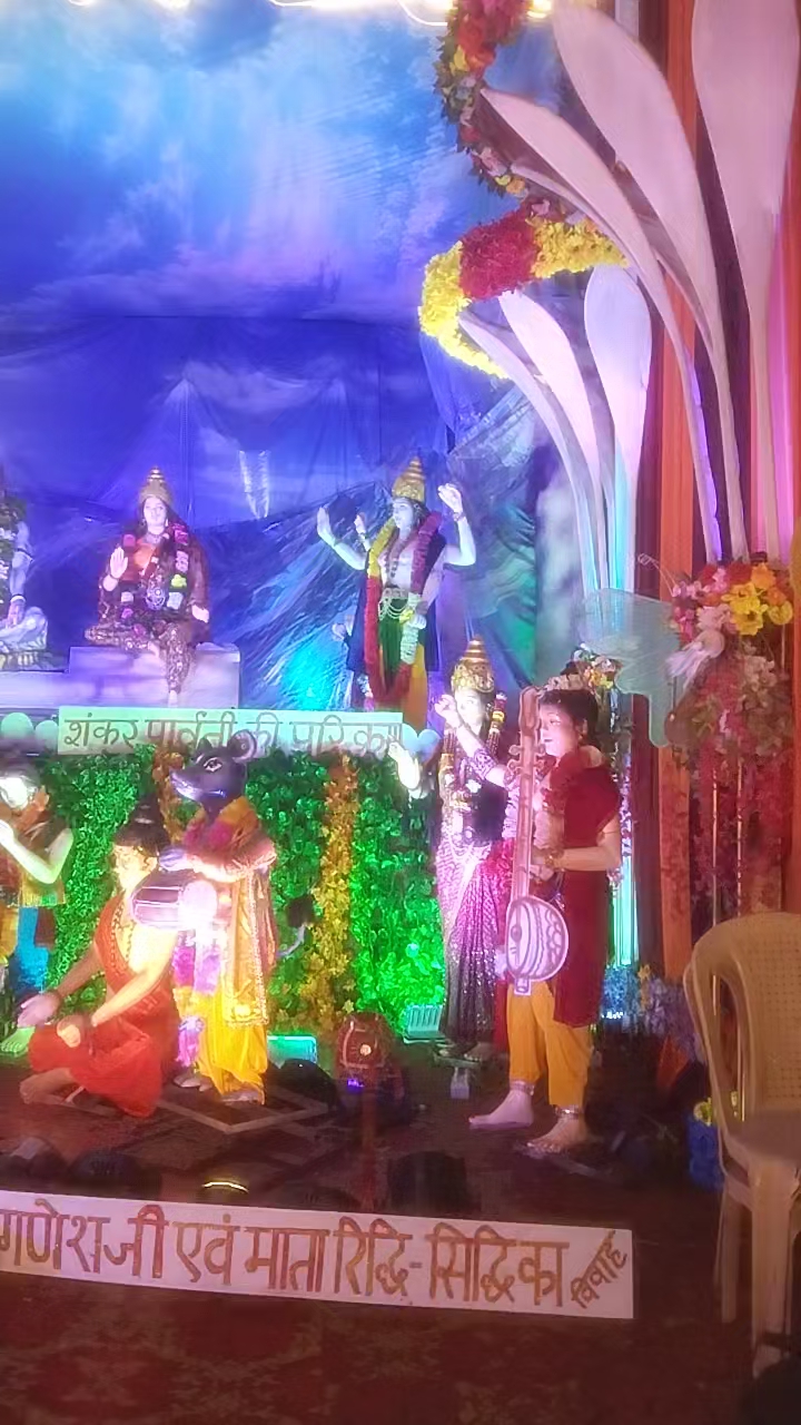 Raipur mini jhaaki ganesh chaturthi
