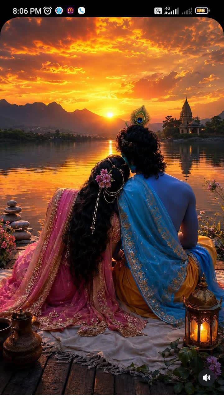 Radhe Krishna status