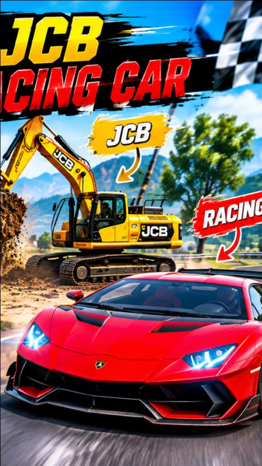 Tractor vs JCB vs Racing Car 🔥 | Crazy Truck Driving Gameplay | Epic Race & Missions